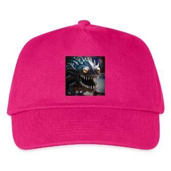 Foto Makro Kreatur 11 - Kinder Basecap - Fuchsia - Vorne