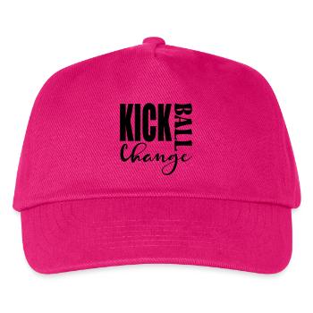 KICK BALL CHANGE - TANZEN SPRÜCHE - Kinder Basecap - Fuchsia - Vorne