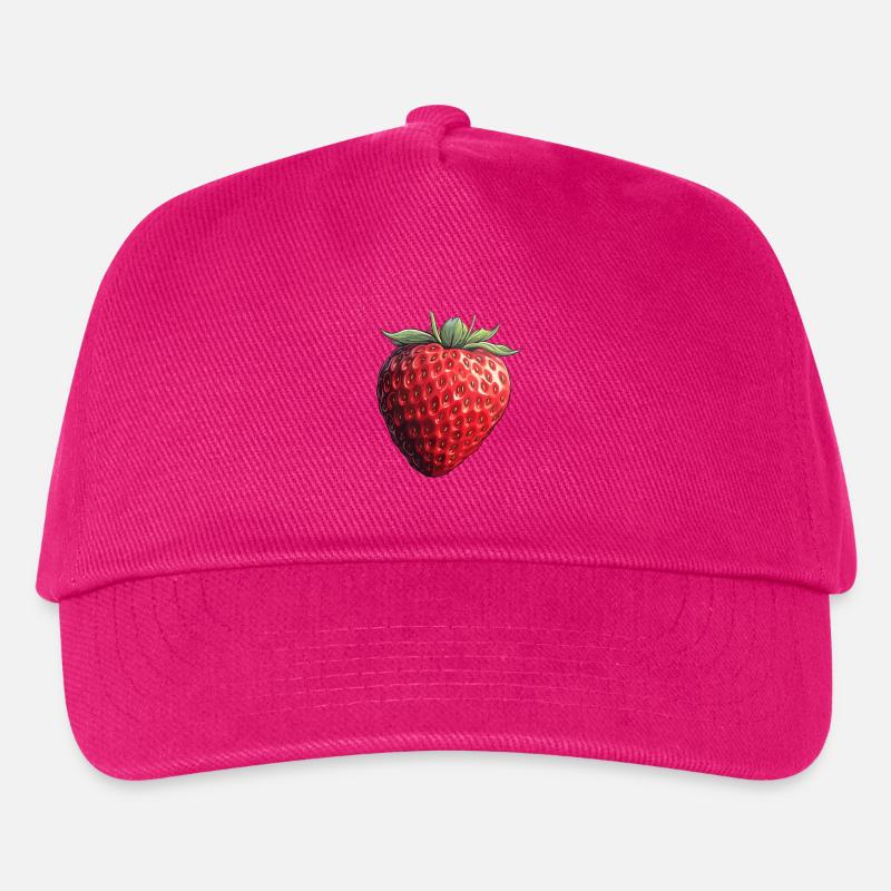 Erdbeer Süße - Kinder Basecap - Fuchsia