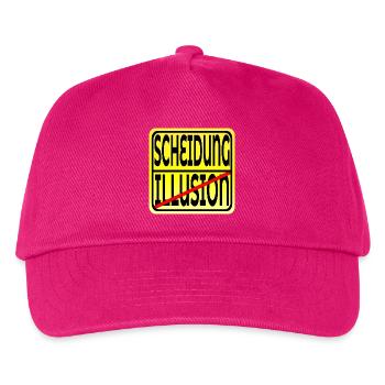 EHE ILLUSION - TRENNUNG SCHEIDUNG - Kinder Basecap - Fuchsia - Vorne