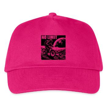 NO LIMIT - Kids’ Baseball Cap - fuchsia - Front