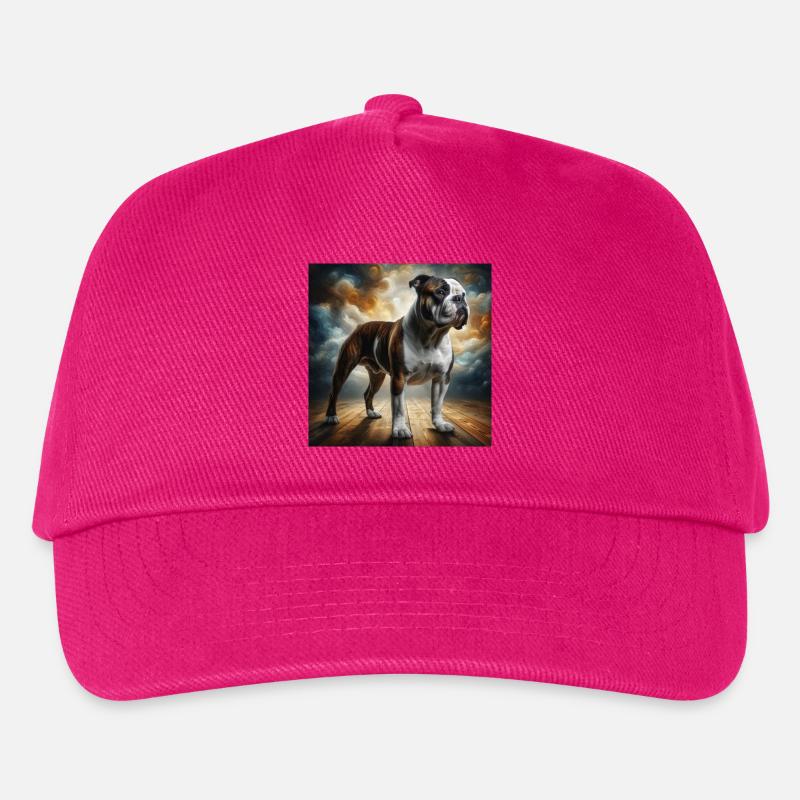 Bulldogge - Kinder Basecap - Fuchsia