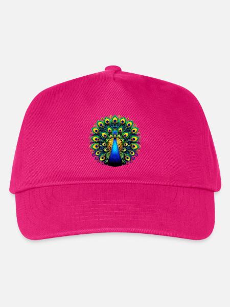 Pfau - Kinder Basecap - Fuchsia