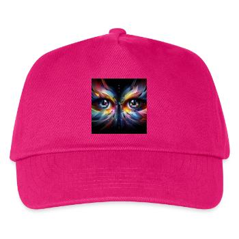 Eyes 2 - Kids’ Baseball Cap - fuchsia - Front