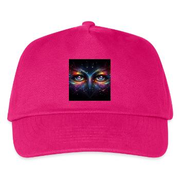 Eyes 3 - Kids’ Baseball Cap - fuchsia - Front