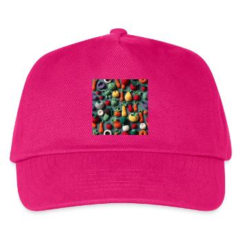 Vegetables - Kids’ Baseball Cap - fuchsia - Front