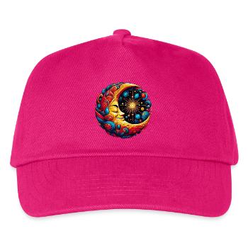 Mond - Kinder Basecap - Fuchsia - Vorne