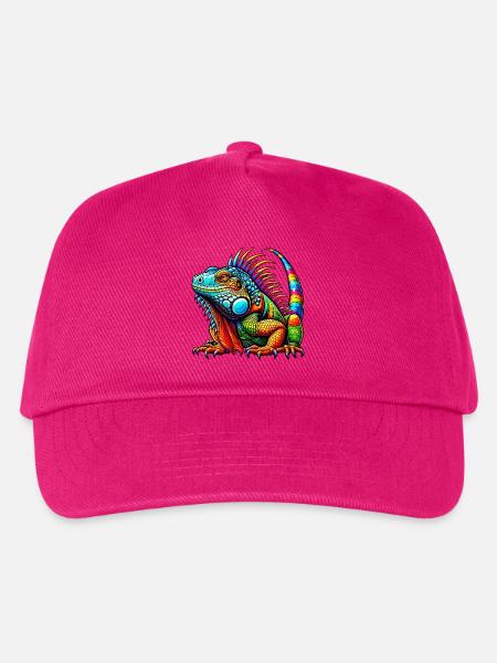Leguan - Kinder Basecap - Fuchsia
