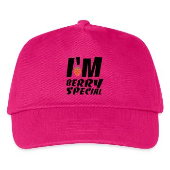 IM Beeren Spezial - Kinder Basecap - Fuchsia - Vorne