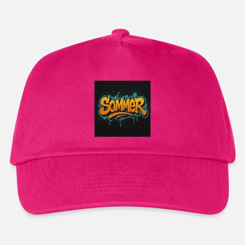 Sommer - Kinder Basecap - Fuchsia