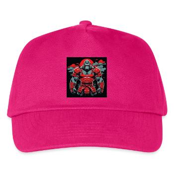 Primal Ronin – Der Samurai-Gorilla - Kinder Basecap - Fuchsia - Vorne