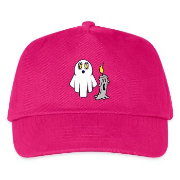 Halloween Ghost Ghost Kids Kid Girl Boy - Kids’ Baseball Cap - fuchsia - Front