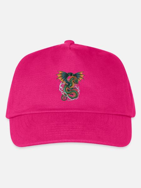 Dragon - Kinder Basecap - Fuchsia