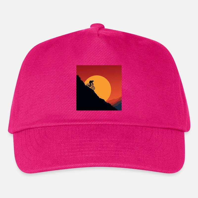 MTB Flow – Leben auf zwei Rädern - Kinder Basecap - Fuchsia