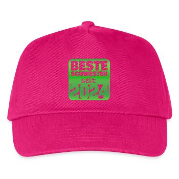Geschwister 2024 - Kinder Basecap - Fuchsia - Vorne