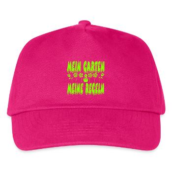 Garten - Kinder Basecap - Fuchsia - Vorne