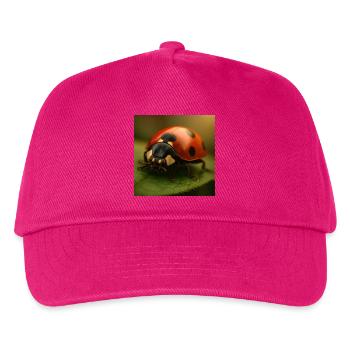 Tiere - Marienkäfer - Kinder Basecap - Fuchsia - Vorne