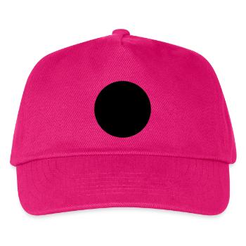 Kreis - Kinder Basecap - Fuchsia - Vorne