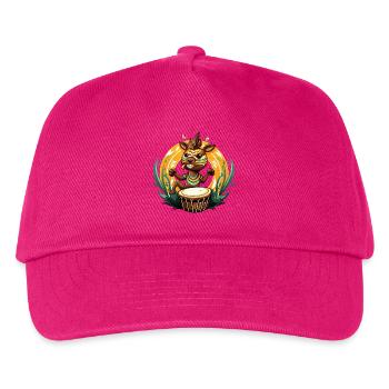 Drum Hero Tribal Foal - Kids’ Baseball Cap - fuchsia - Front