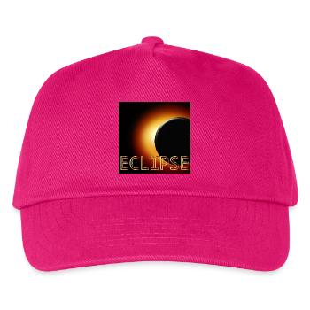 Éclipse solaire totale 2026 - Casquette de baseball Enfant - fuchsia - Devant