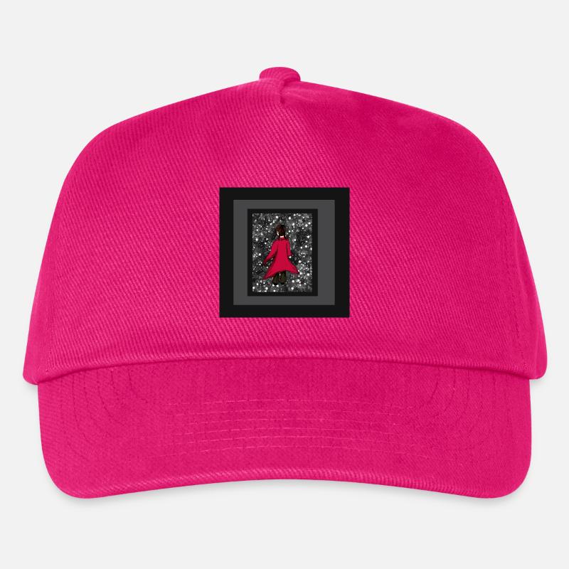 Anime_Roter Mantel  - Kinder Basecap - Fuchsia