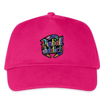 Flipper-Junkie - Kinder Basecap - Fuchsia - Vorne