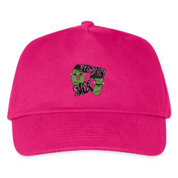 six seven - Kids’ Baseball Cap - fuchsia - Front