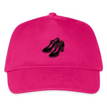 Dance shoes - Kids’ Baseball Cap - fuchsia - Front