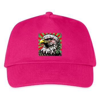 Adler - Kinder Basecap - Fuchsia - Vorne