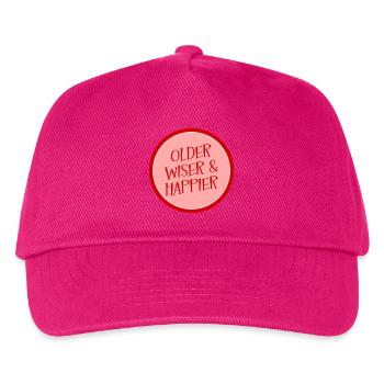 Birthday Wisdom - Kids’ Baseball Cap - fuchsia - Front