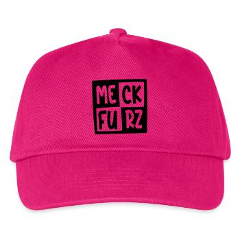 MECK-FURZ - Kinder Basecap - Fuchsia - Vorne