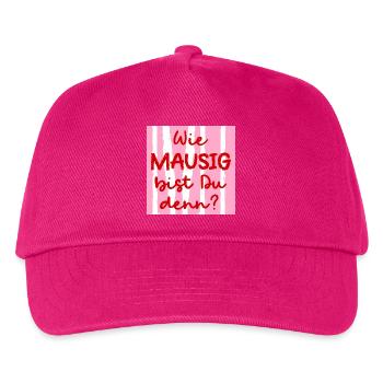 Freundschaft Maus Freundin - Kinder Basecap - Fuchsia - Vorne