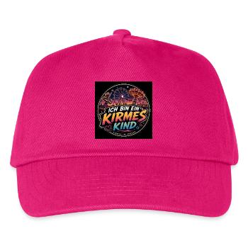Ich bin ein Kirmes Kind - Kinder Basecap - Fuchsia - Vorne