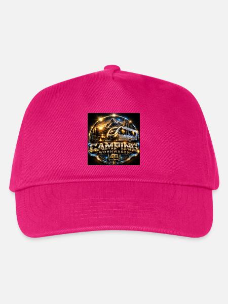 New campers 2.0 - Kinder Basecap - Fuchsia