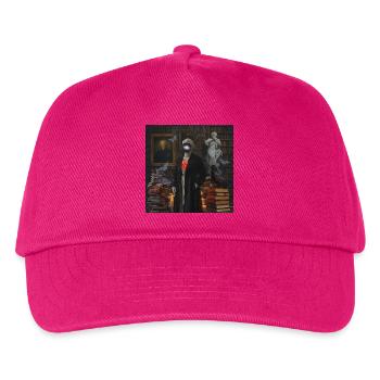 Supernatural Heart in the Library - Kids’ Baseball Cap - fuchsia - Front