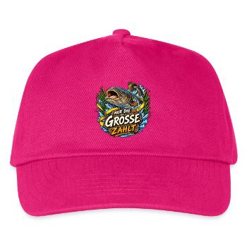 Nur die Größe zählt Wels - Kinder Basecap - Fuchsia - Vorne