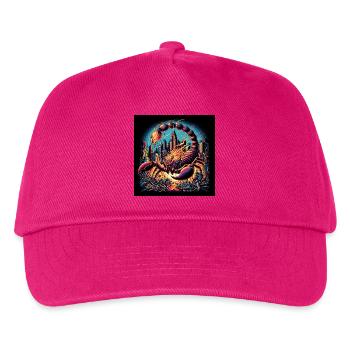 Skorpion Inferno - Kinder Basecap - Fuchsia - Vorne