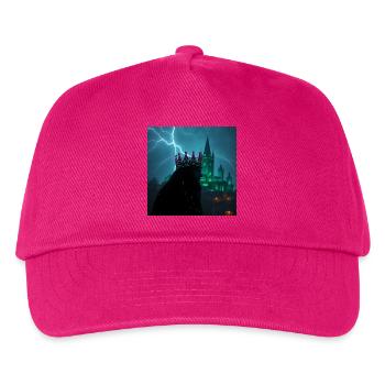 Der König der Matrix: Akzelerationismus & Kosmos - Kinder Basecap - Fuchsia - Vorne