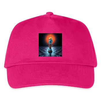 Quantum Knight: Der Zug der Matrix - Kinder Basecap - Fuchsia - Vorne