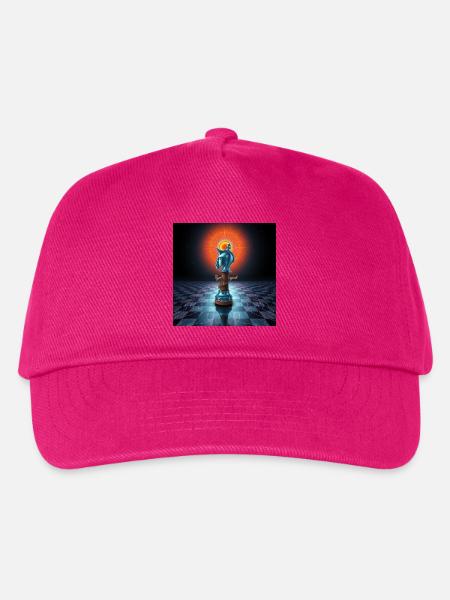 Quantum Knight: Der Zug der Matrix - Kinder Basecap - Fuchsia