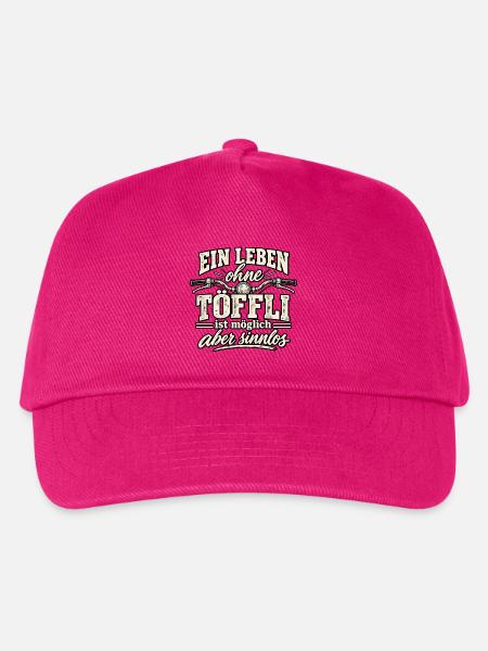 Leben ohne Töffl ist möglich - aber sinnlos - Kinder Basecap - Fuchsia