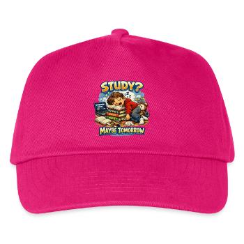Lernen? Vielleicht Motivation der Studenten von morgen - Kinder Basecap - Fuchsia - Vorne