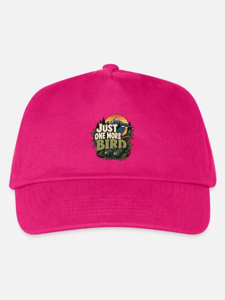 Nur noch ein Vogel - Kinder Basecap - Fuchsia