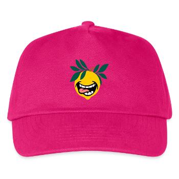  Saure Zitronen - Kinder Basecap - Fuchsia - Vorne
