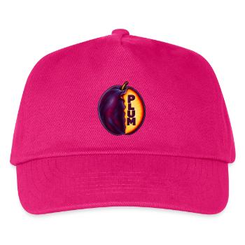 PLUM – Fruchtkunst - Kinder Basecap - Fuchsia - Vorne