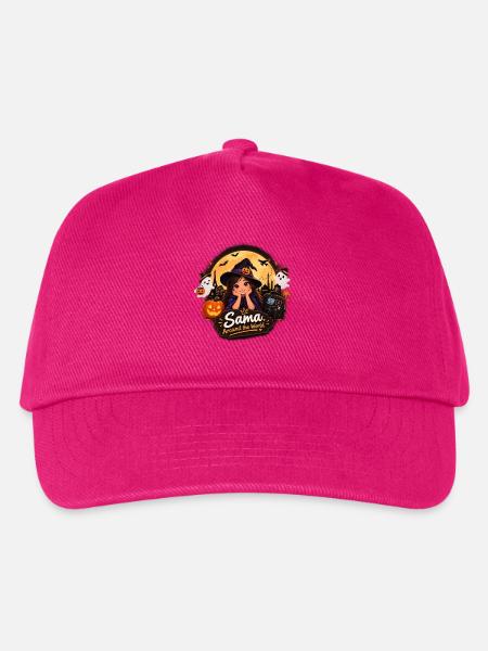 Halloween - Kinder Basecap - Fuchsia
