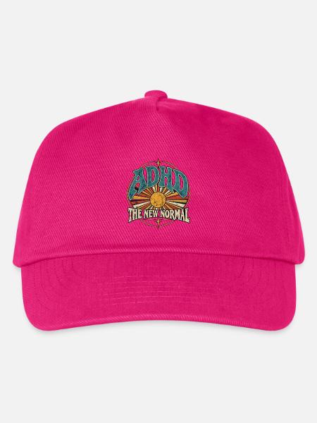 ADHD – The New Normal | Vintage-Sonne - Kinder Basecap - Fuchsia