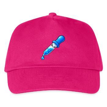 Kawaii Blauer Tropfendropper - Kinder Basecap - Fuchsia - Vorne