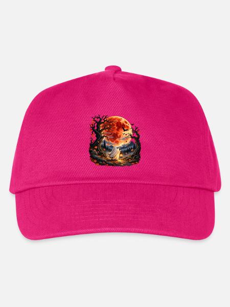 Kleiner Geist, große Nacht - Kinder Basecap - Fuchsia