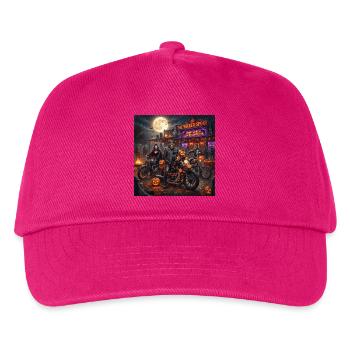 The Wicked Spoke Halloween Biker Night - Kinder Basecap - Fuchsia - Vorne
